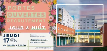 Portes ouvertes recrutement Hôpital Privé de la Loire 17 avril 2025
